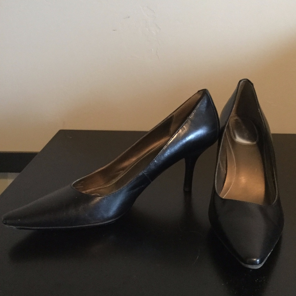 Calvin Klein Black Heels 10M